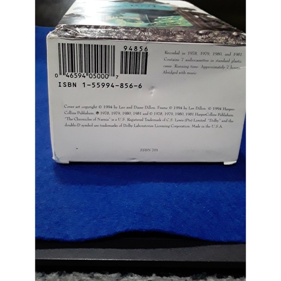 The Chronicles of Narnia Cassette Audio Book Collection by C. S. Lewis Complete - Picture 3 of 5